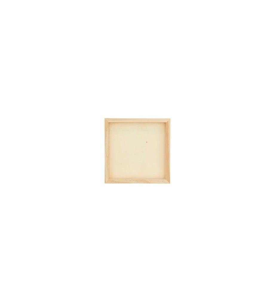 Cadre objet en bois Rico Design 10.8 x 10.8 cm