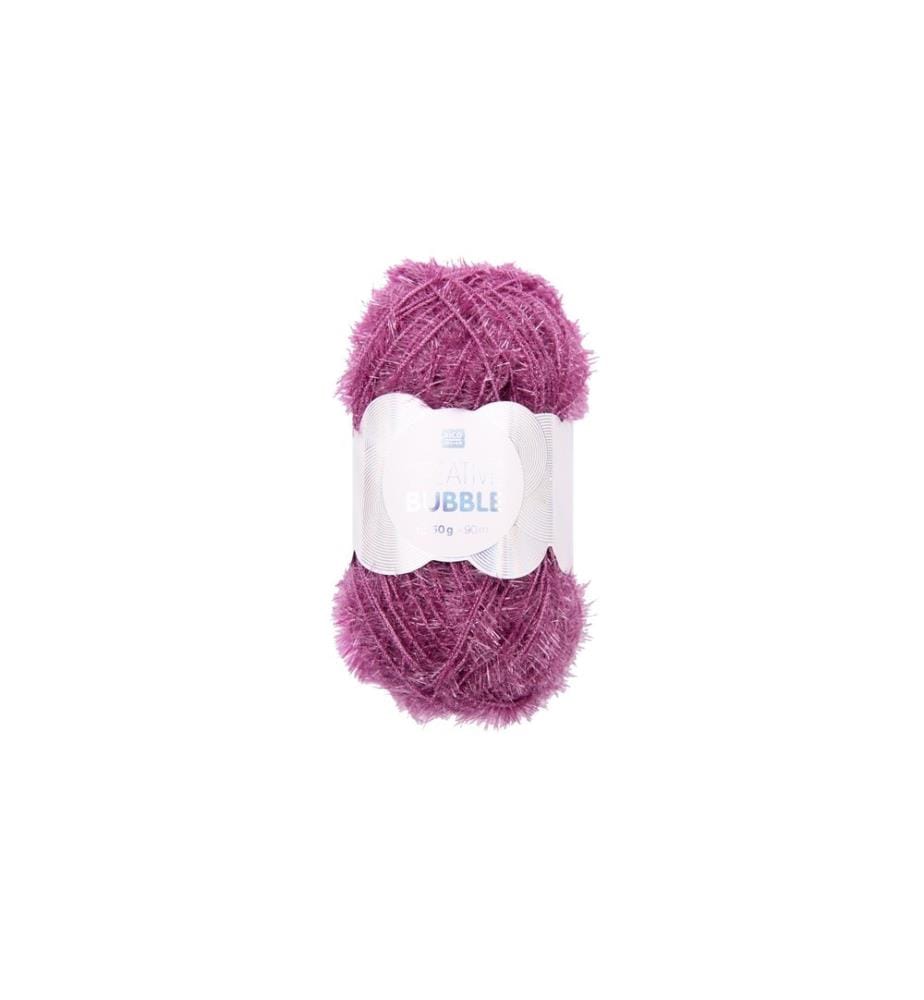 Rico Design Wolle Creative Bubble 50 g Lila