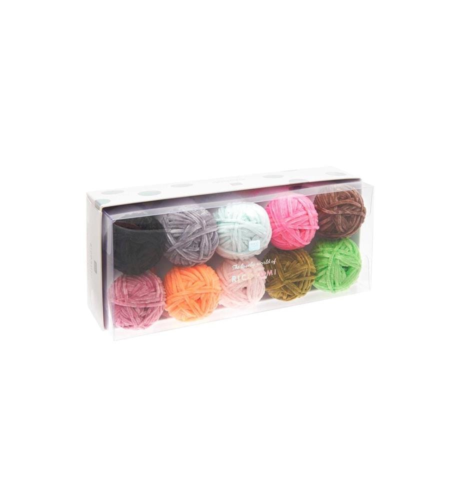 Rico Design Wolle Ricorumi Nilli Nilli Fashion, 10er Set