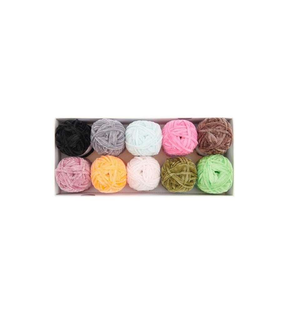 Rico Design Wolle Ricorumi Nilli Nilli Fashion, 10er Set
