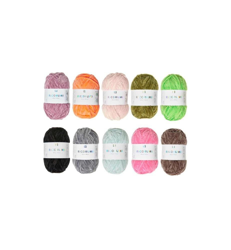 Rico Design Wolle Ricorumi Nilli Nilli Fashion, 10er Set