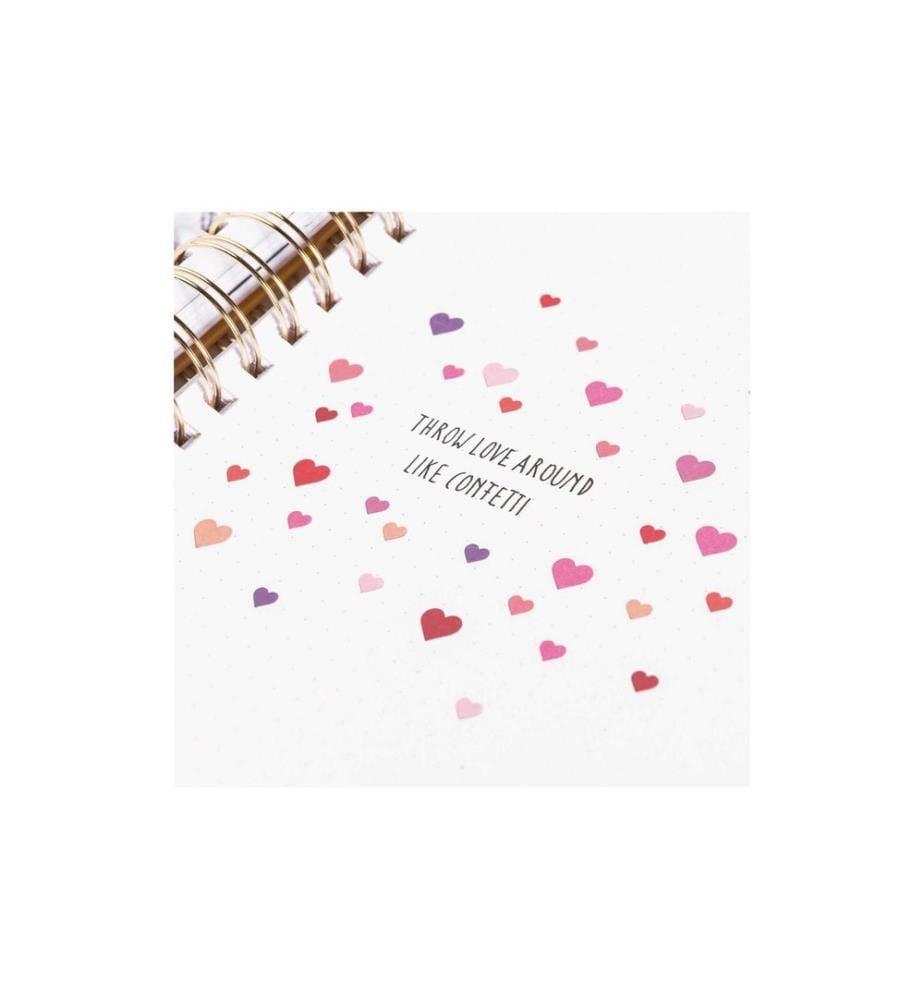Rico Design Motivsticker Herzen 4 Blatt