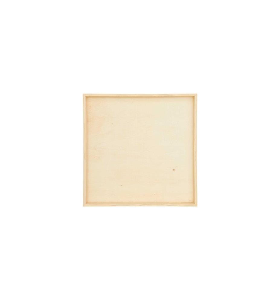 Rico Design Cadre objet en bois 30.8 x 30.8 cm