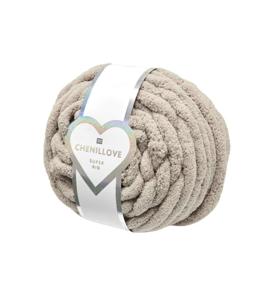 Laine Rico Chenillove Super Big 300 g, Nature