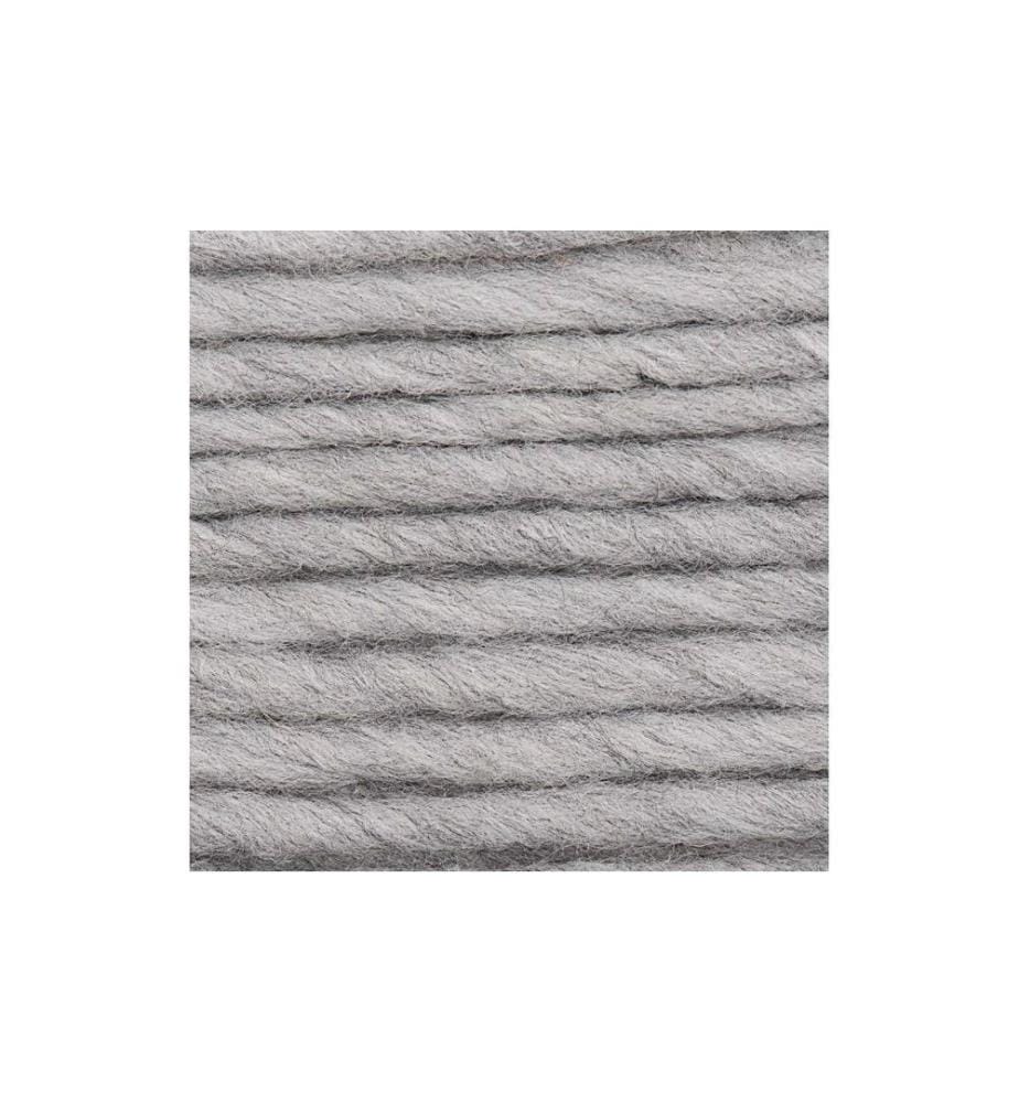 Rico Design Wolle Essentials Super Super Chunky 100 g Hellgrau