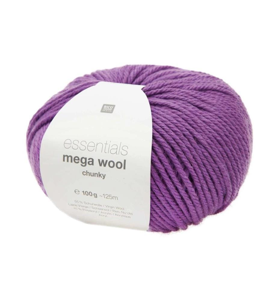 Rico Design Laine Essentials Mega Wool chunky 100 g, Lila