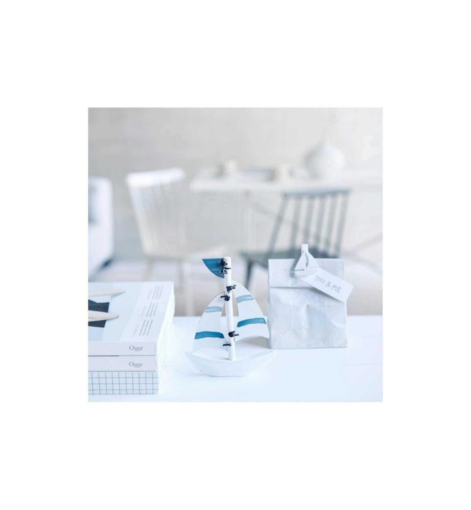 Décorations à parsemer Rico Design Bateaux de mer 36 pièces, Blanc