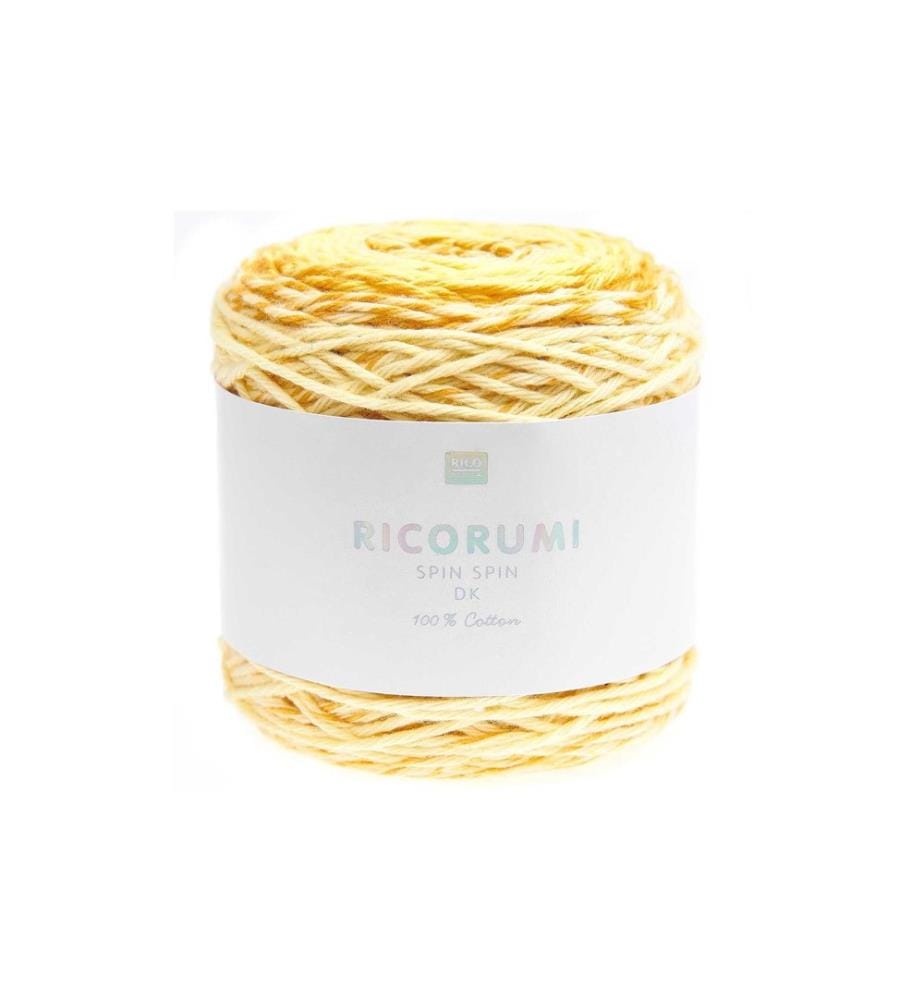 Rico Design Laine Ricorumi Spin Spin 50 g, Jaune
