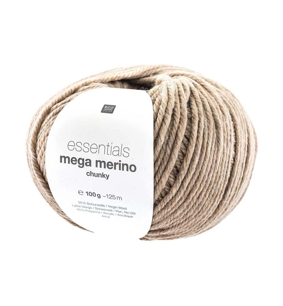 Rico Design Laine Essentials Mega Wool chunky 100 g, Nature