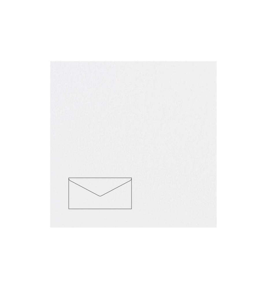 Rico Design Paper Poetry Essentials DL Umschlag Hochweiss