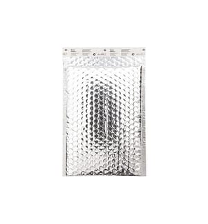 Rico Design Versandtasche DIN B5 Silber, 1 Stück