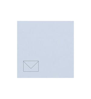 Rico Design Paper Poetry Essentials Umschlag B6 Hellblau