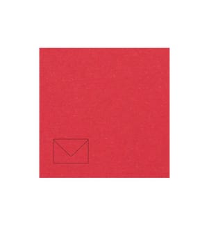 Rico Design Paper Poetry Essentials Umschlag C5 Rot