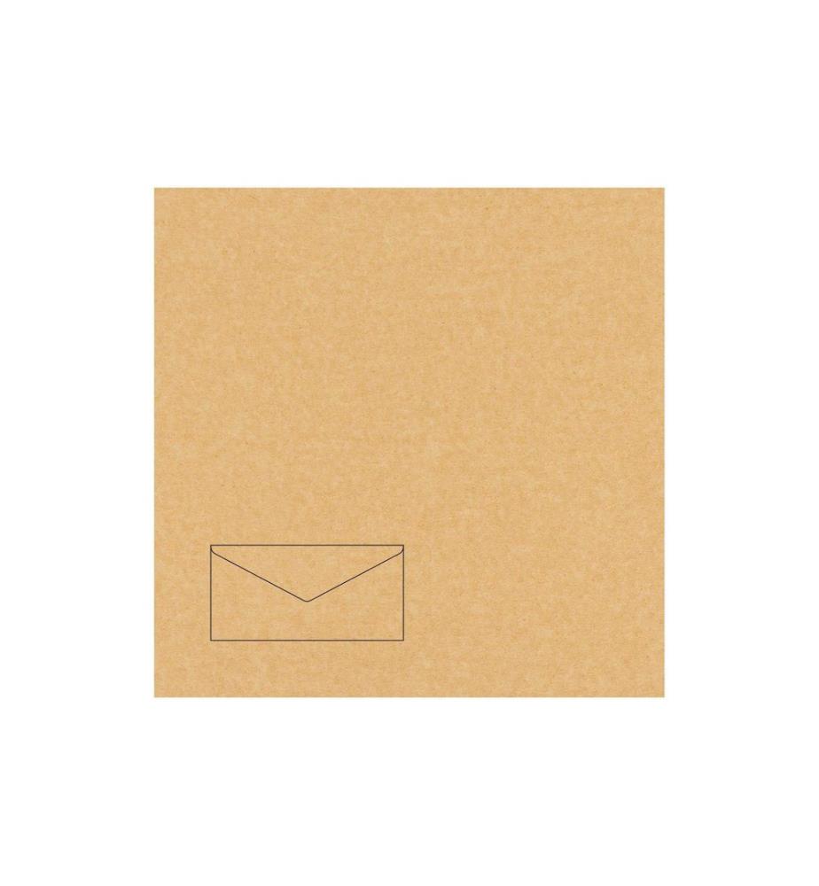 Rico Design Couvert Paper Poetry Essentials DL Gold, 50 Stück
