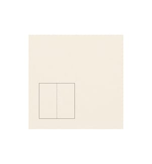Rico Design Paper Poetry Essentials DL Klappkarte lang A6, Hellgelb