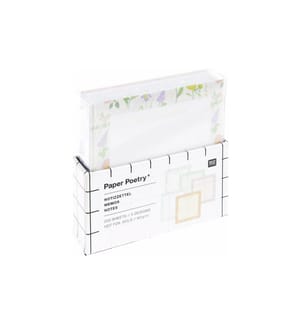 Rico Design Notizzettel Flower Frames 9 x 9 cm
