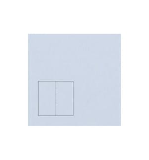 Rico Design Paper Poetry Essentials DL Klappkarte lang A6, Hellblau