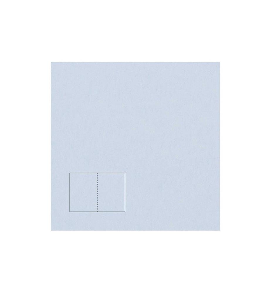 Rico Design Paper Poetry Essentials B6 Klappkarte Hellblau