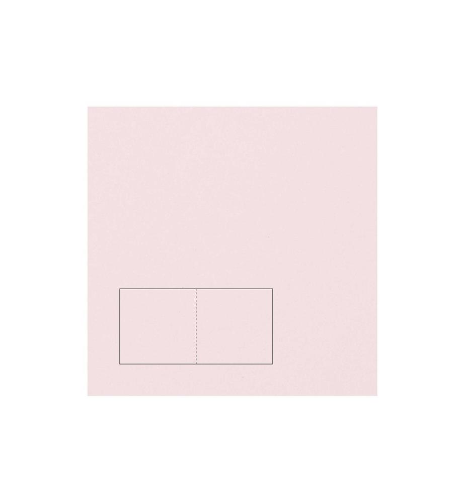 Rico Design Paper Poetry Essentials Karte Rosa
