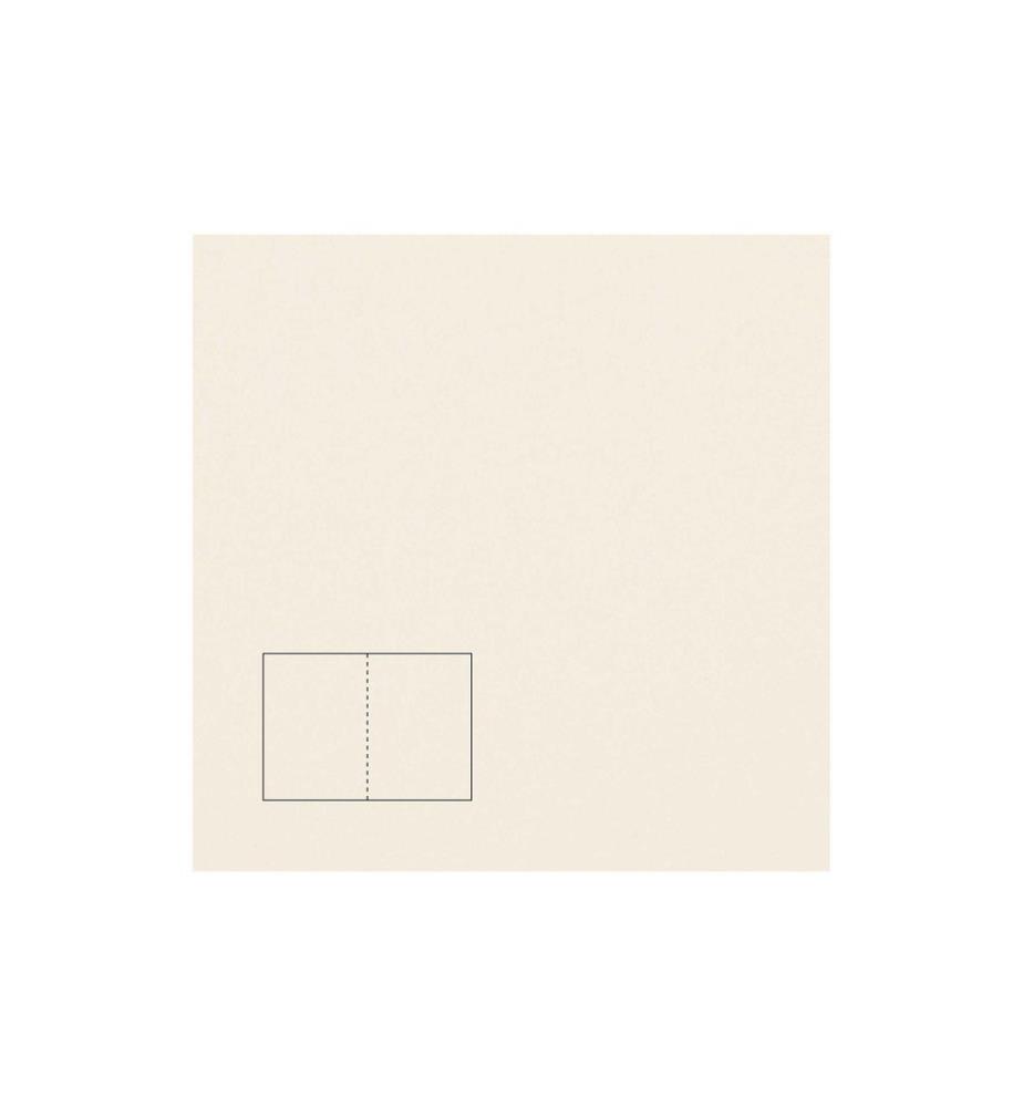 Rico Design Paper Poetry Essentials B6 Klappkarte Hochweiss