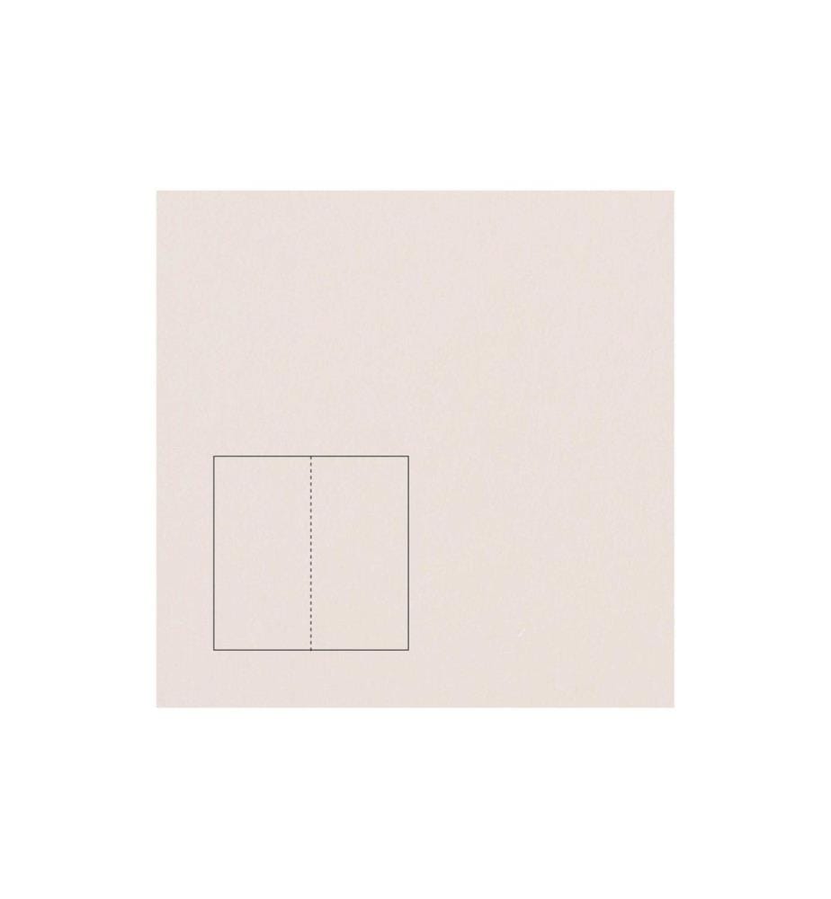 Rico Design Paper Poetry Essentials DL Klappkarte lang A6, Sand