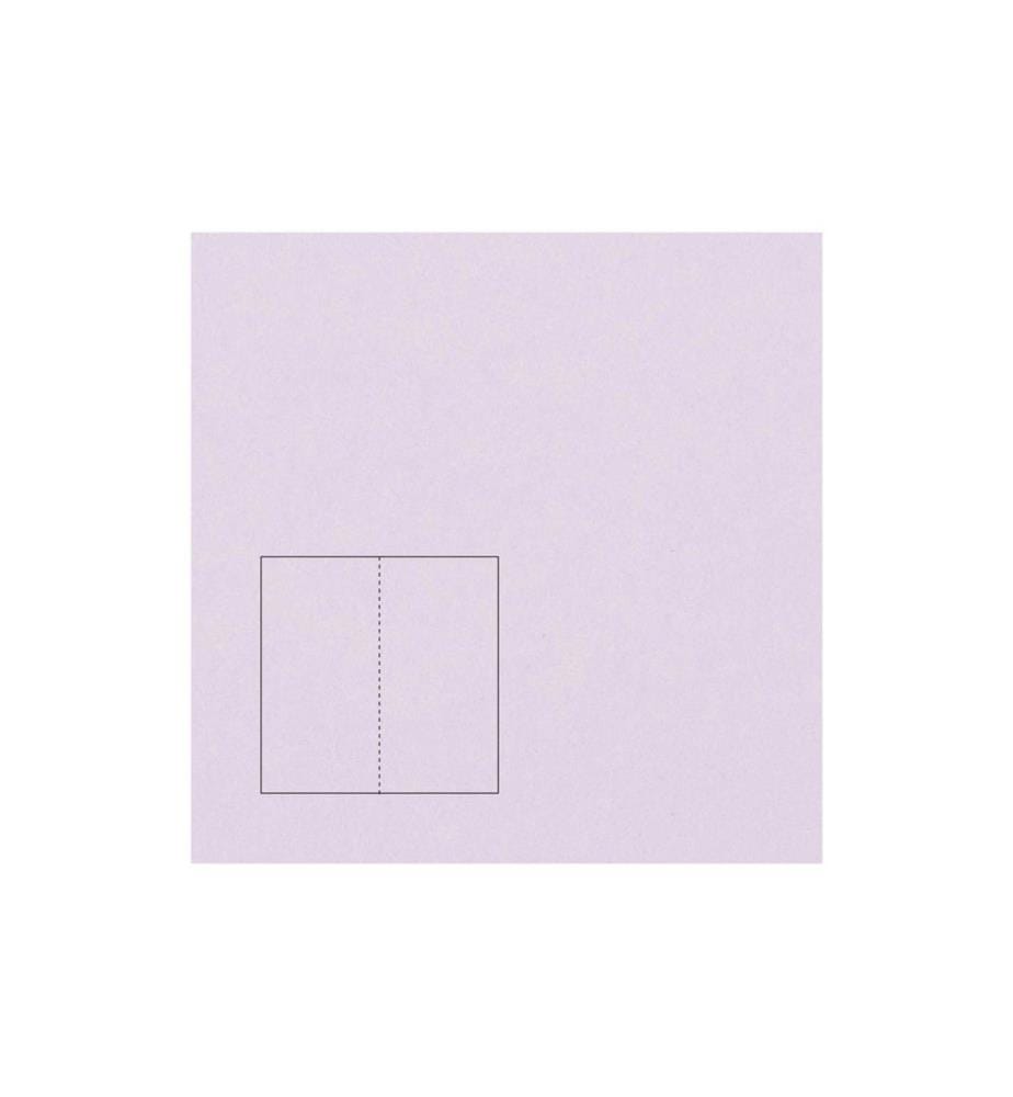 Rico Design Paper Poetry Essentials DL Klappkarte lang A6, Flieder