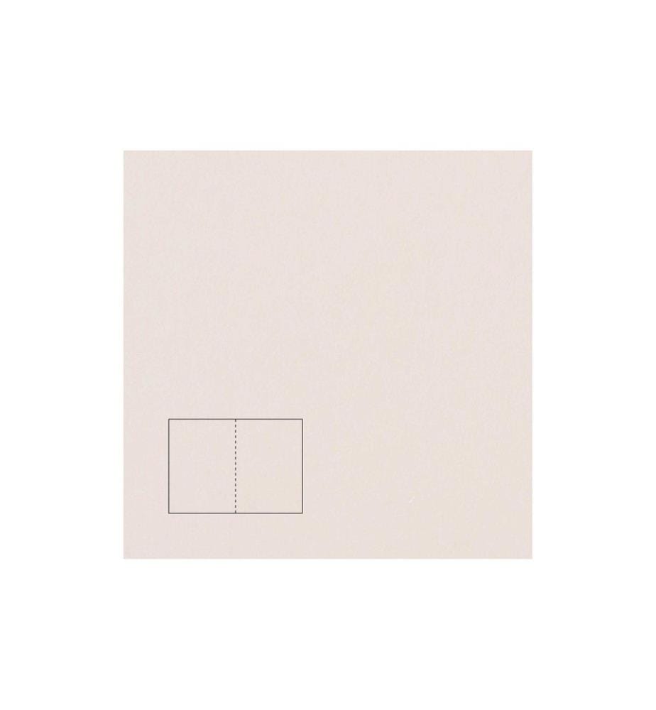 Rico Design Paper Poetry Essentials B6 Klappkarte Hochweiss