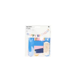 Rico Design Girlande Happy Birthday, Magic Rainbow 5 m, Mehrfarbig