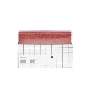 Rico Design Kartenset Glitter Rot