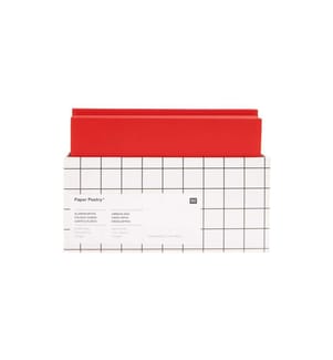 Rico Design Kartenset Glitter Rot matt