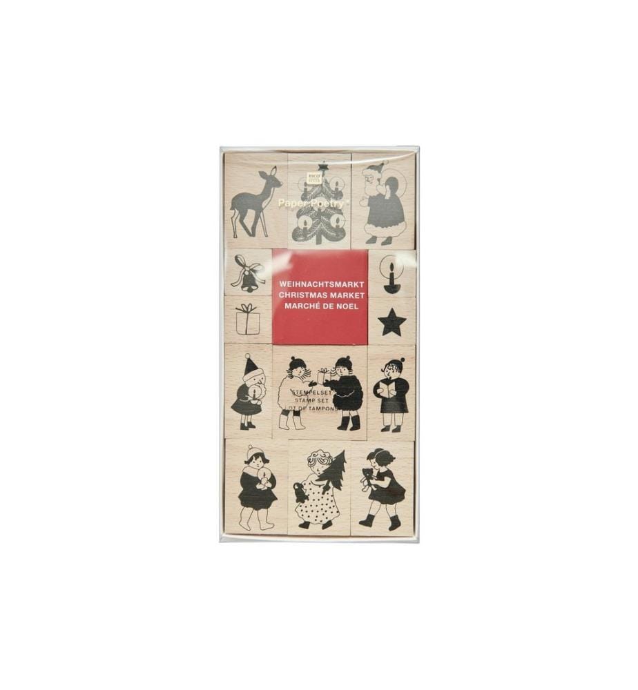 Rico Design Set di timbri per bambini 13 pezzi