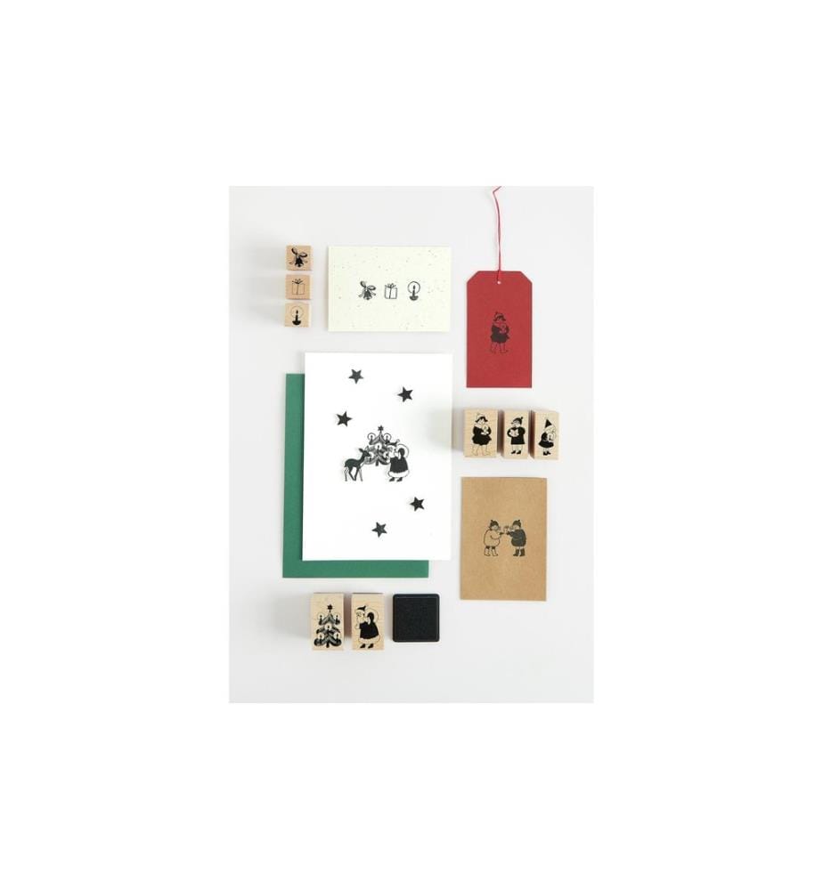 Rico Design Set di timbri per bambini 13 pezzi