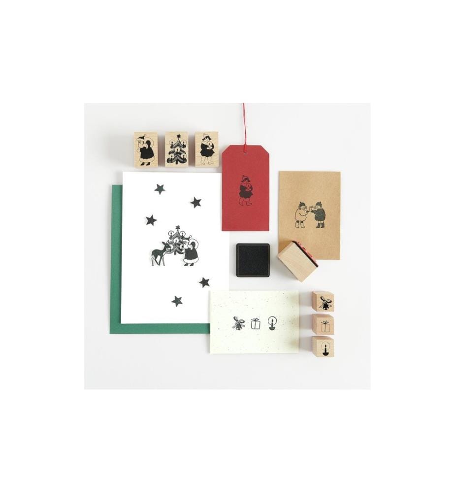Rico Design Set di timbri per bambini 13 pezzi