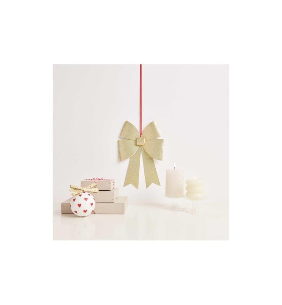 Rico Design Set creativo fiocco glitter oro