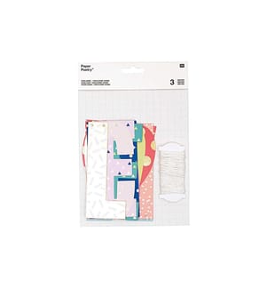 Rico Design Girlande Welcome Home 3 m, Mehrfarbig
