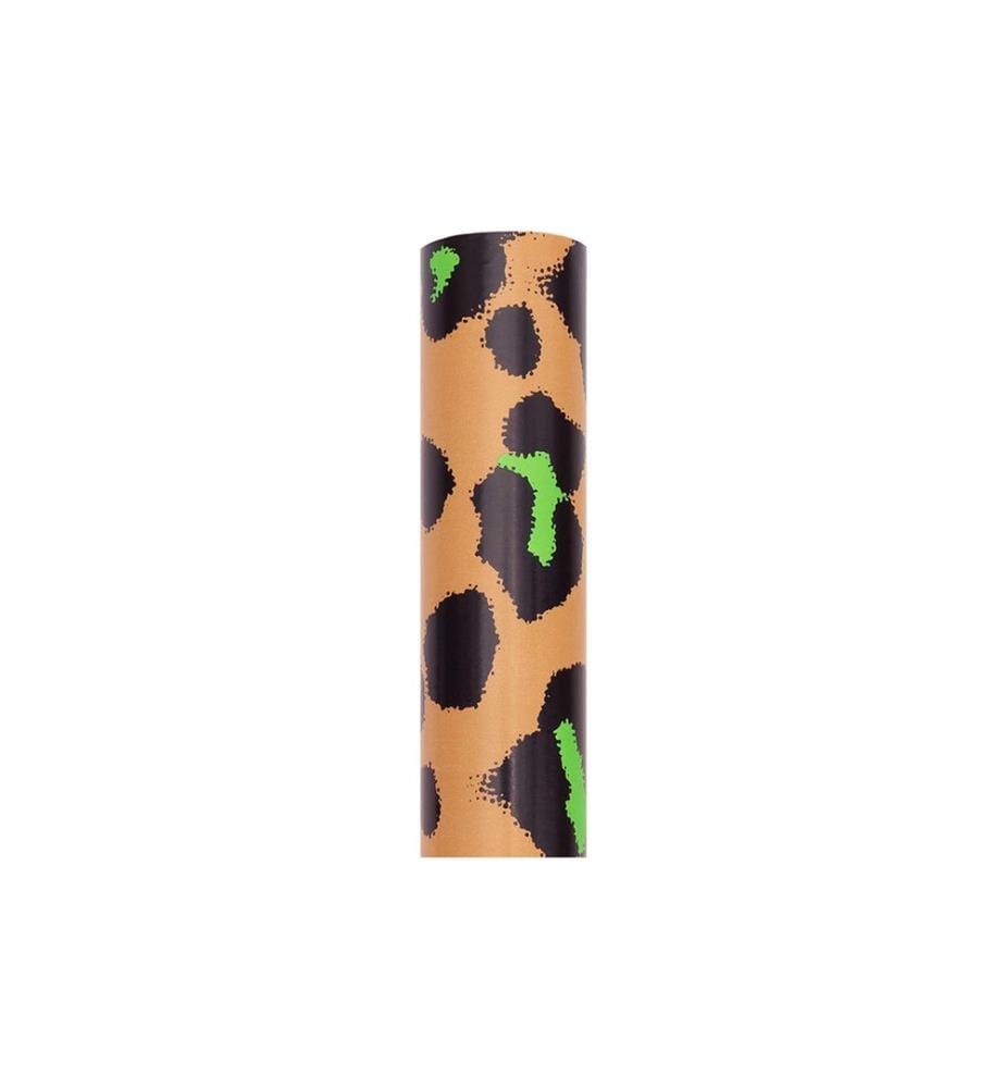 Rico Design Papier cadeau Leo Vert/Orange, 70 x 3 m