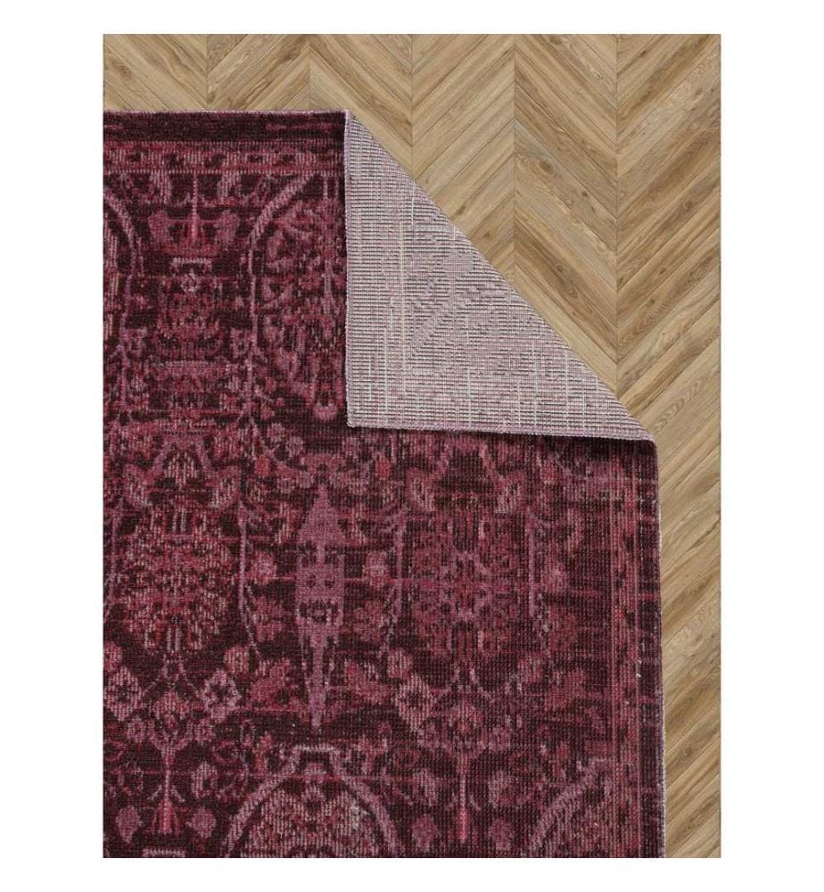 Teppich, 160 x 230, bordeauxrot