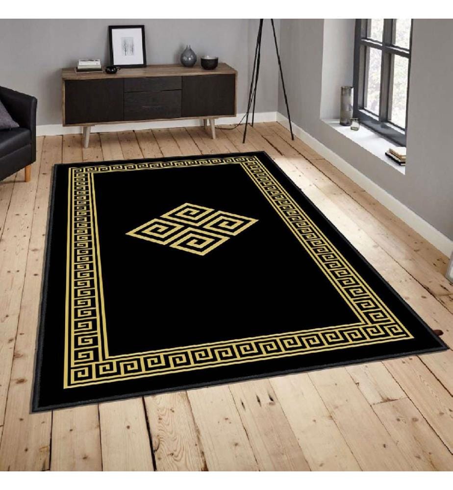 Teppich, Multicolour, 100% Samtgewebe, Sohle: 100% COTTON, 80 x 120 cm