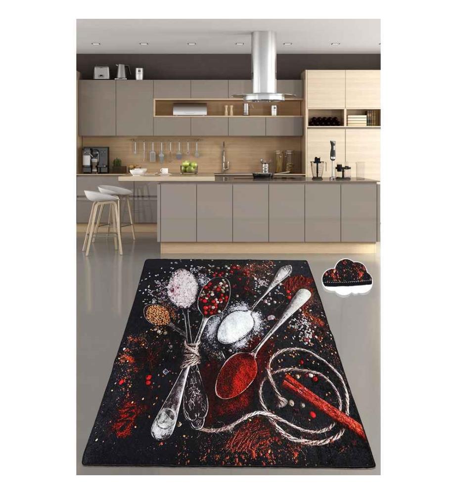 Teppich, mehrfarbig, 100 % Polyester, 200 x 290 cm
