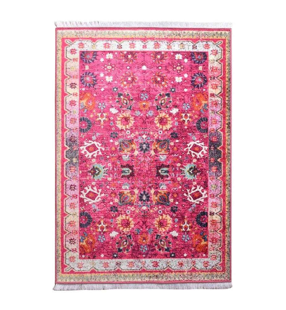 Bunter, kurzer Raketen-Teppich, 160 × 230 cm
