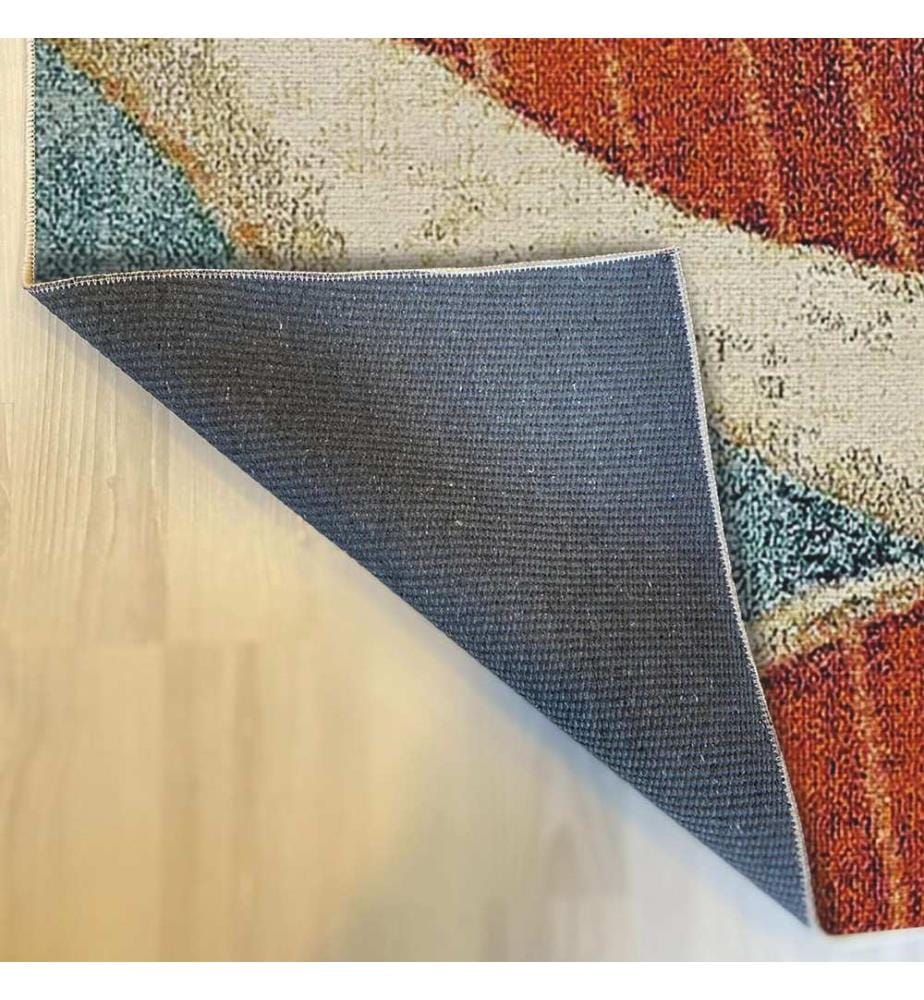 Teppich, mehrfarbig, 70% Baumwolle / 30% Polyester, 100 x 300 cm