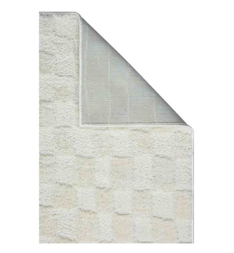 Tapis, crème, 100% polyester, 200 x 290 cm