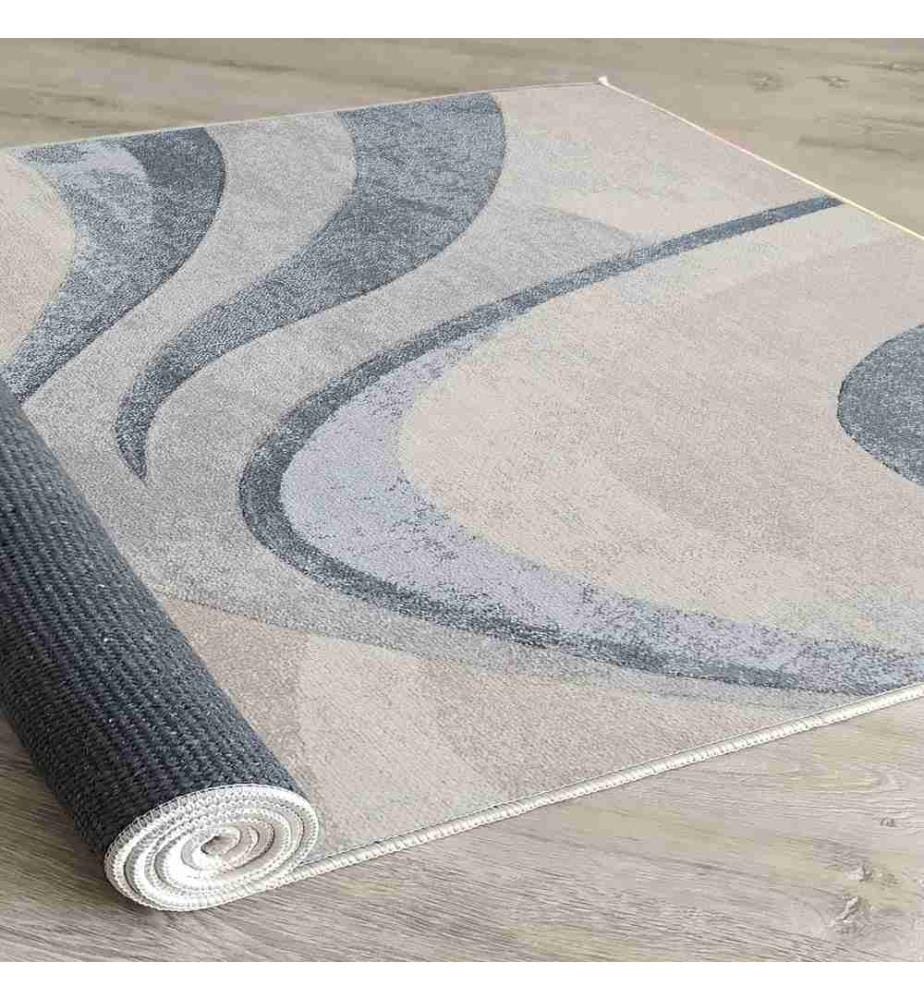 Teppich, Blau, 70% Baumwolle - 30% Polyester, 120 x 180 cm
