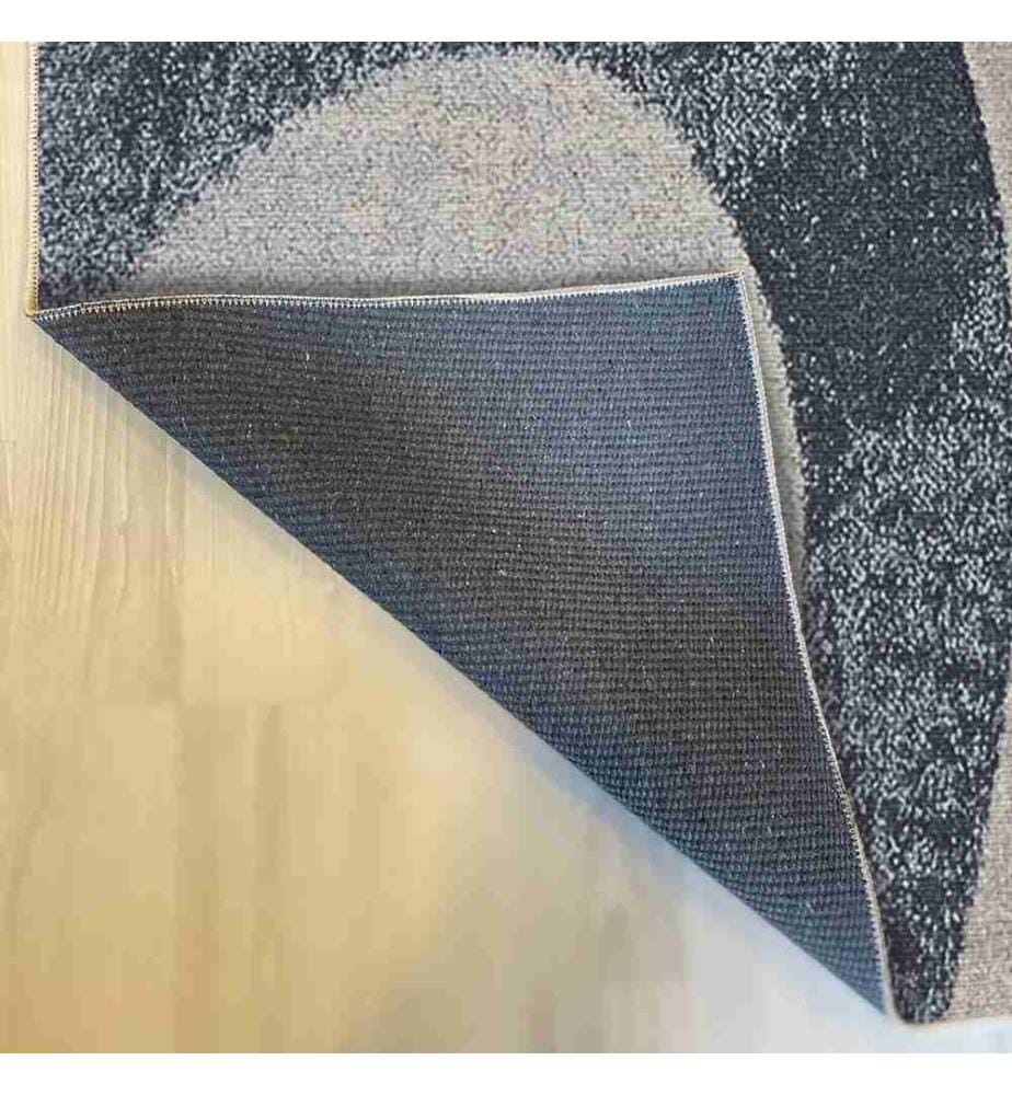 Teppich, Blau, 70% Baumwolle - 30% Polyester, 120 x 180 cm