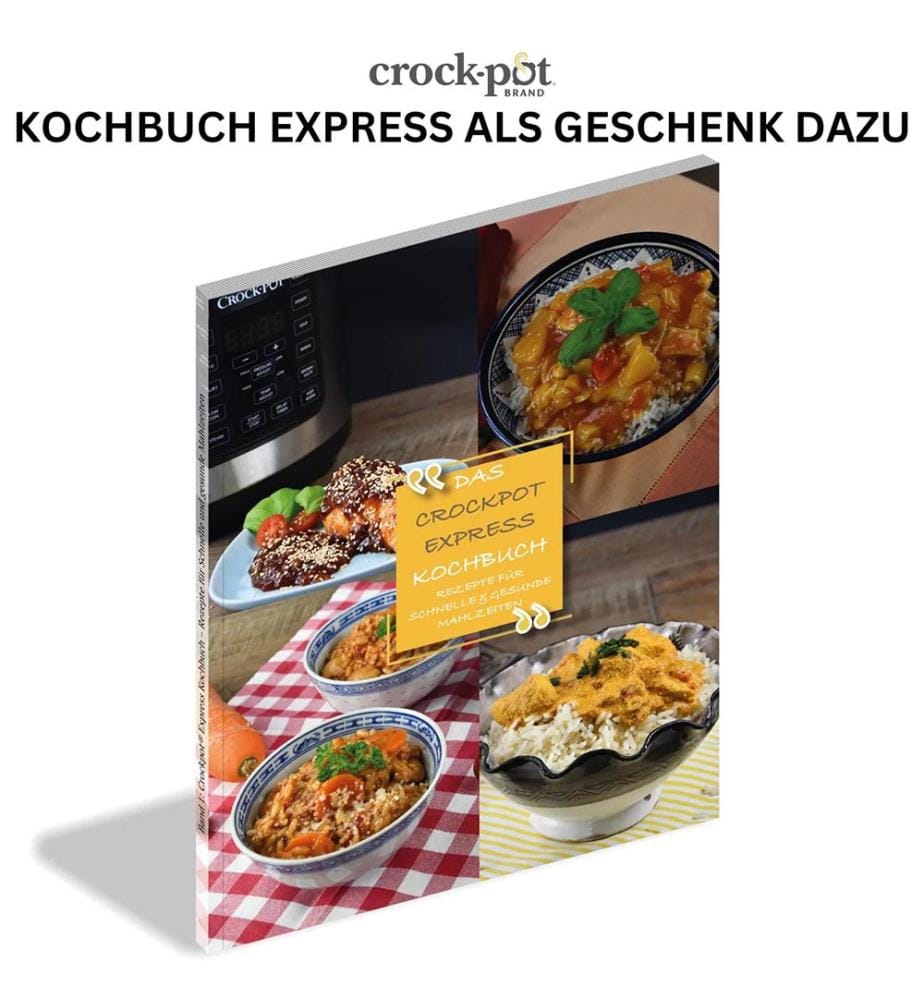 Crockpot Express, 5.6 L Multi-cooke - Edelstahl