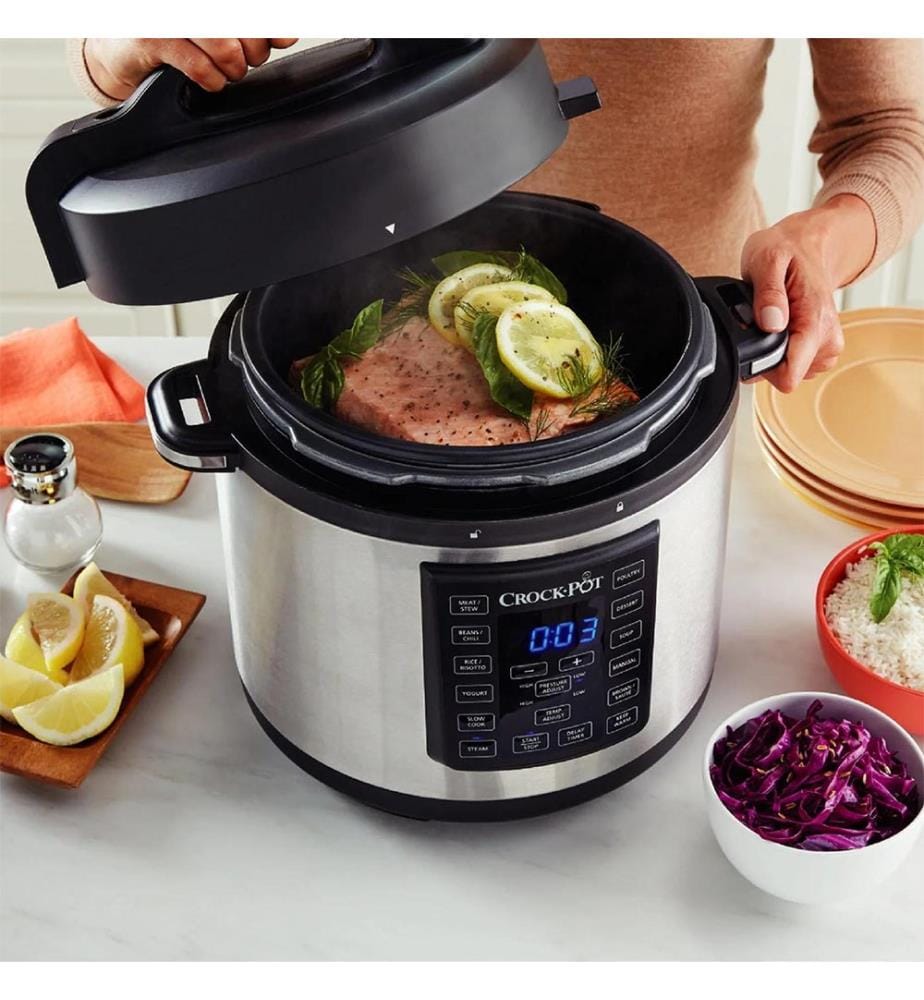 Crockpot Express, 5.6 L Multi-cooke - Edelstahl