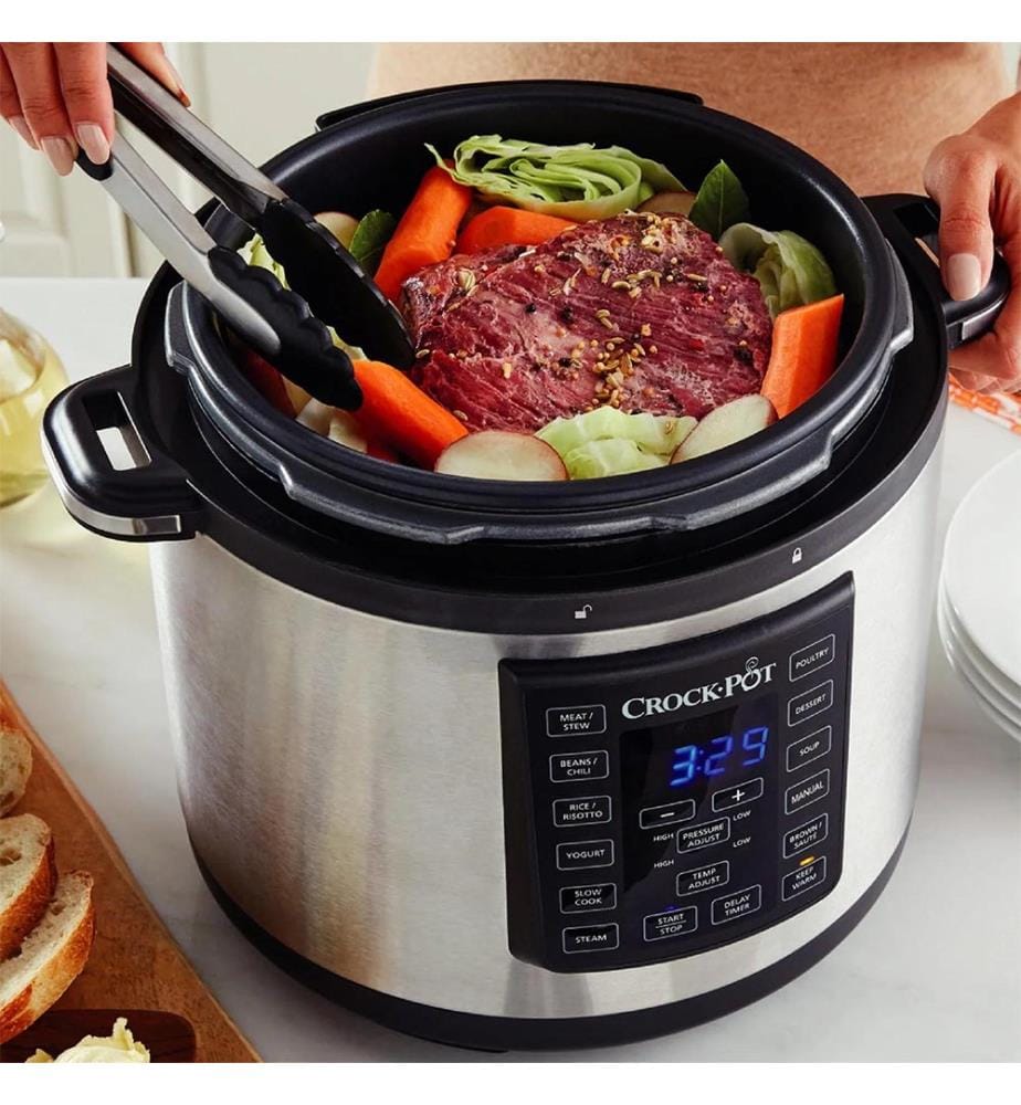 Crockpot Express, 5.6 L Multi-cooke - Edelstahl