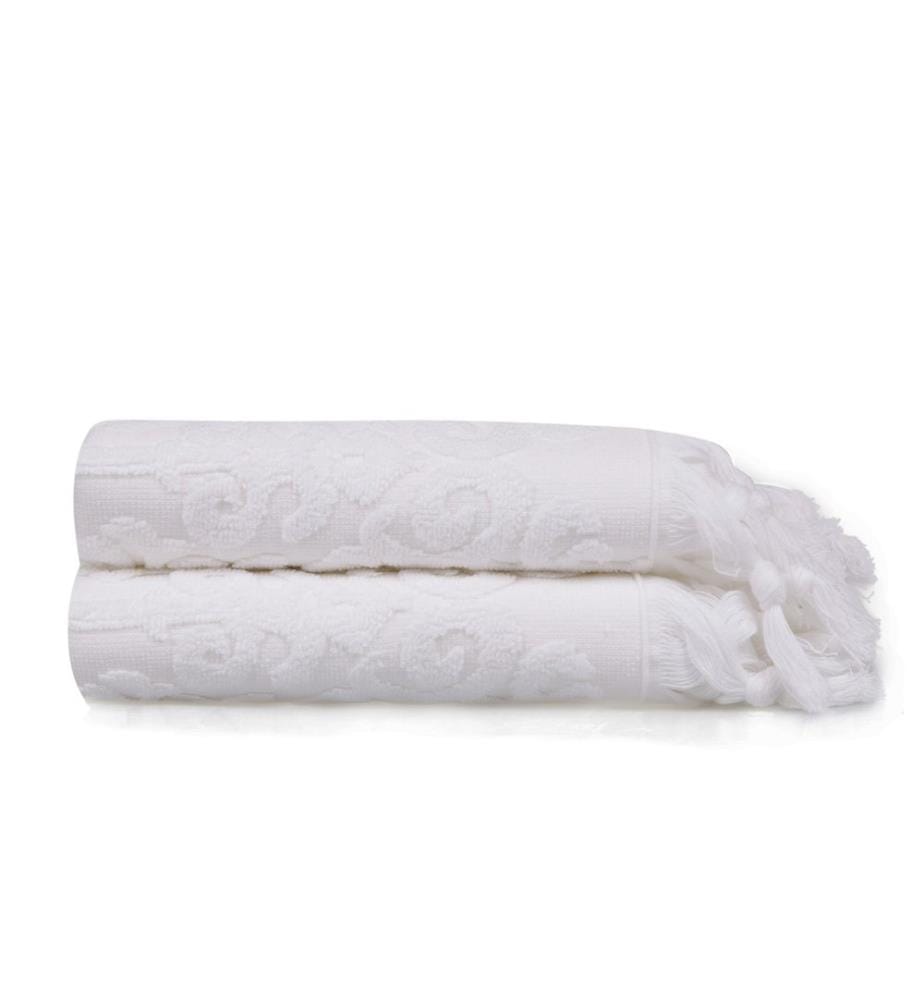 Weiss, Handtücher, 550 Gr,M², Baumwolle