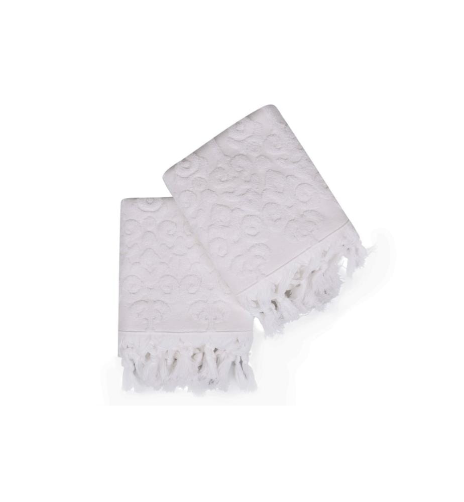 Weiss, Handtücher, 550 Gr,M², Baumwolle