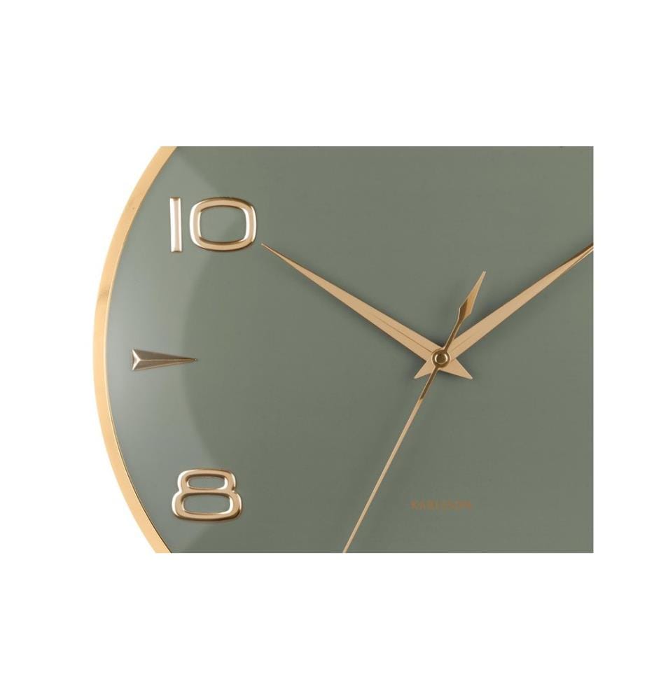 Wanduhr Sienna Glow Jungle green